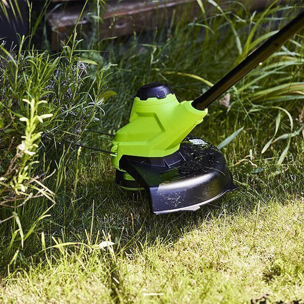 24V 33cm Cordless Lawn Mower & 25cm Line Trimmer