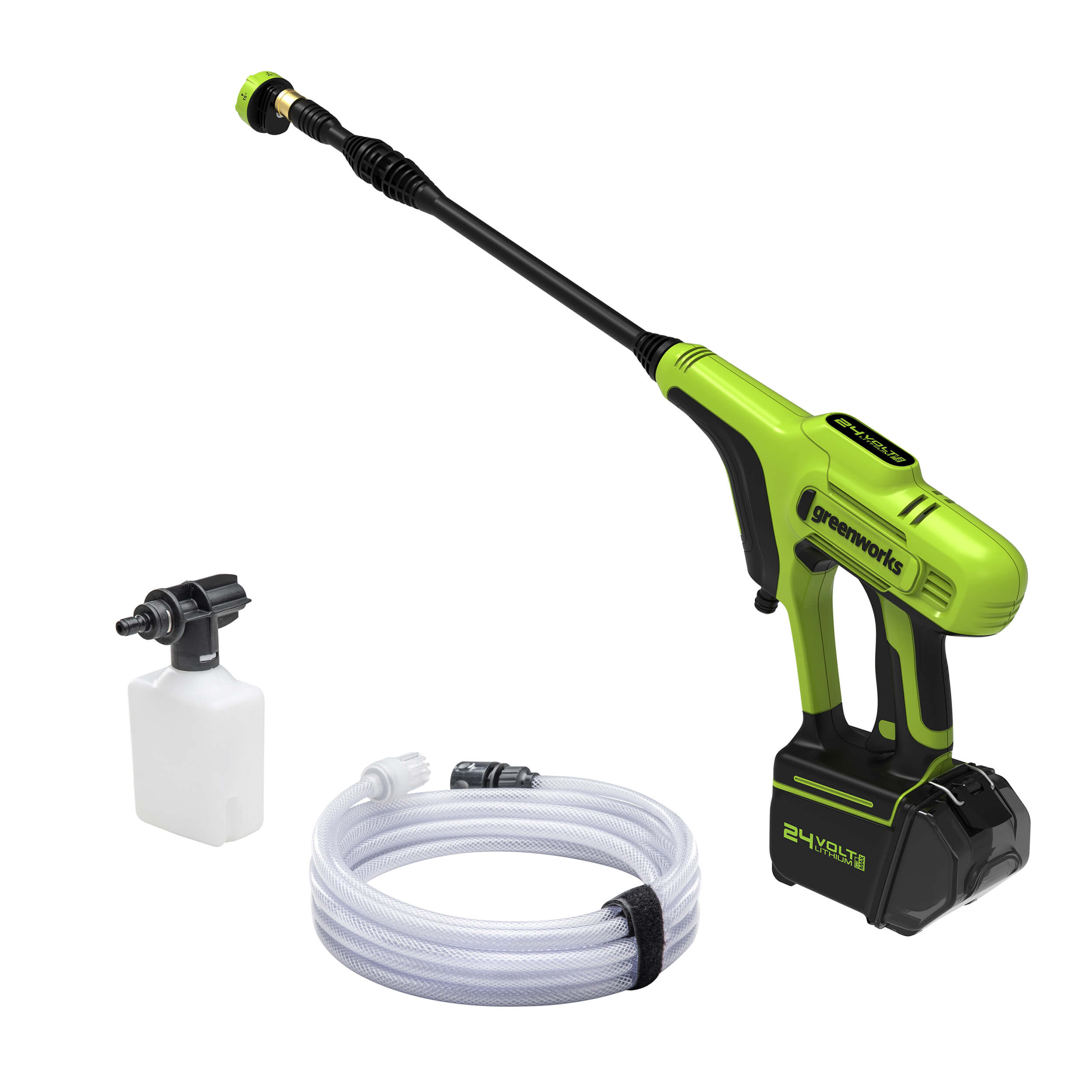 24V 24 Bar Hand Held Pressure Washer