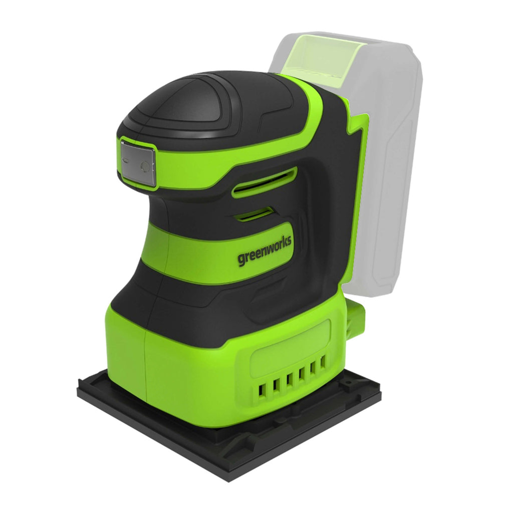 24V Sander with Vacuum Adaptor