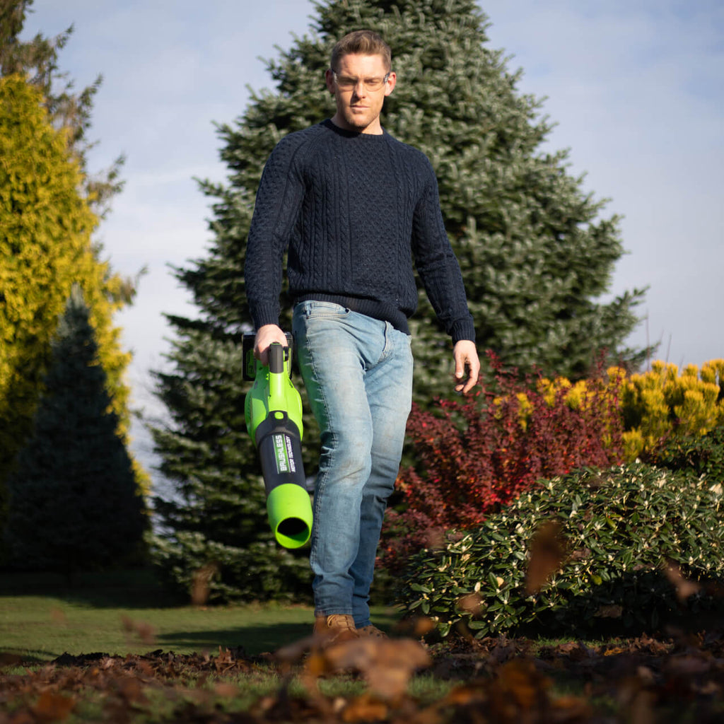48V (2 x 24V) 99mph (160km/h) Variable Speed Cordless Axial Blower