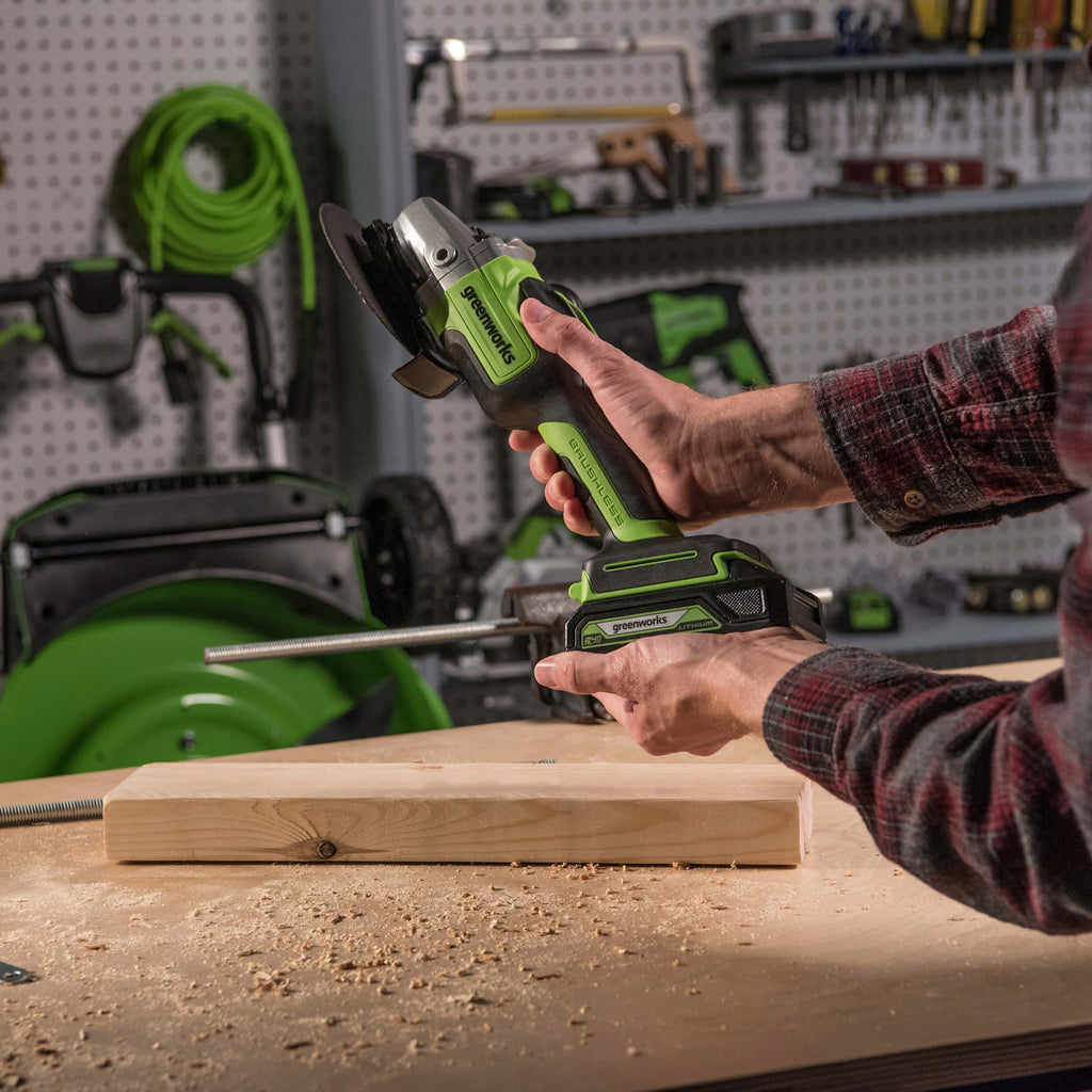 24V Brushless Angle Grinder