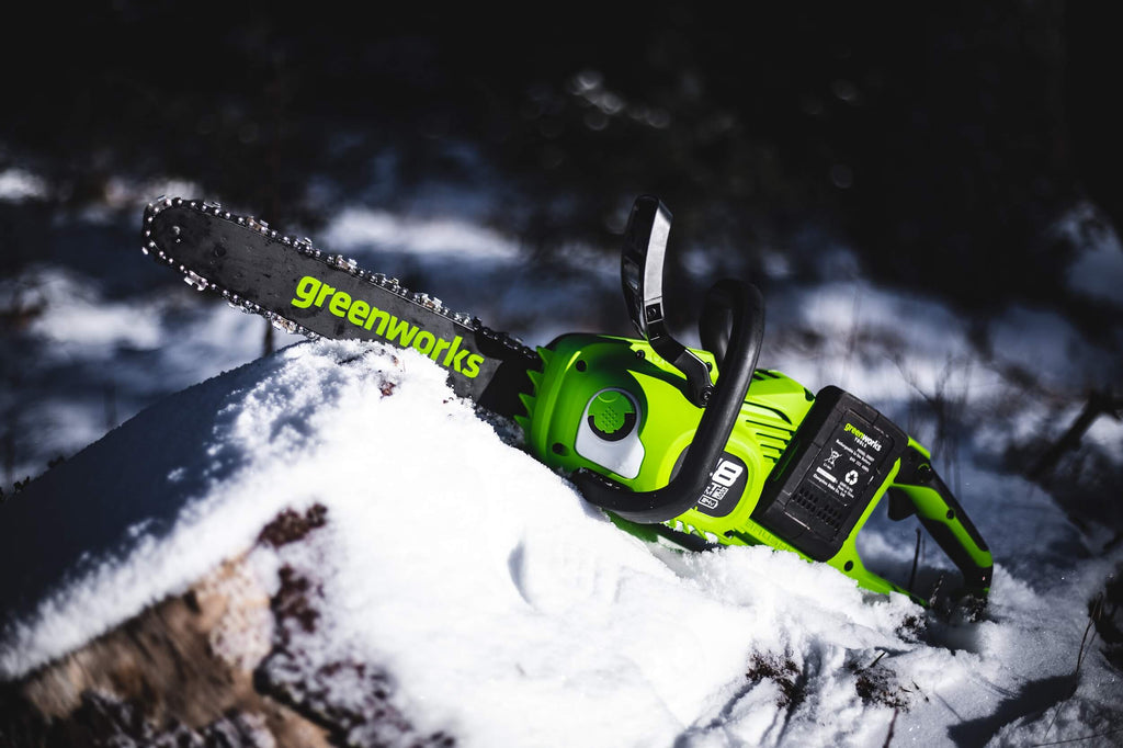 48V (2 x 24V) 36cm Cordless Brushless Chainsaw
