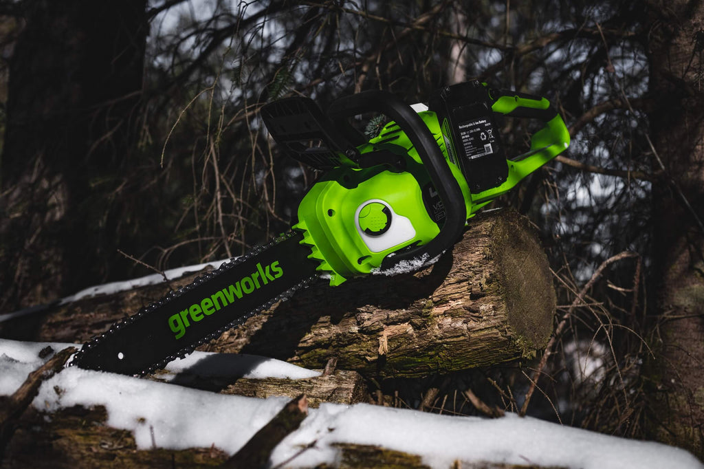 48V (2 x 24V) 36cm Cordless Brushless Chainsaw