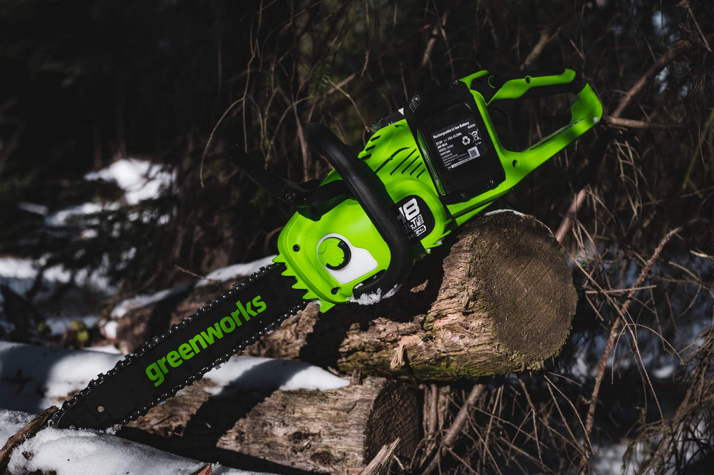48V (2 x 24V) 36cm Cordless Brushless Chainsaw