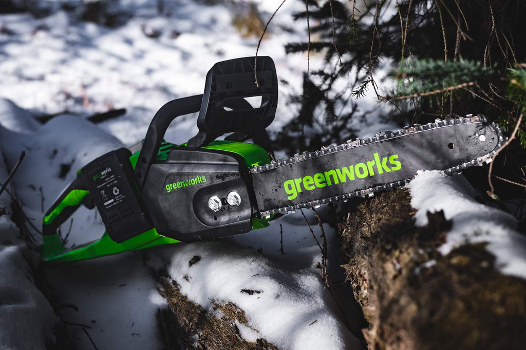 48V (2 x 24V) 36cm Cordless Brushless Chainsaw