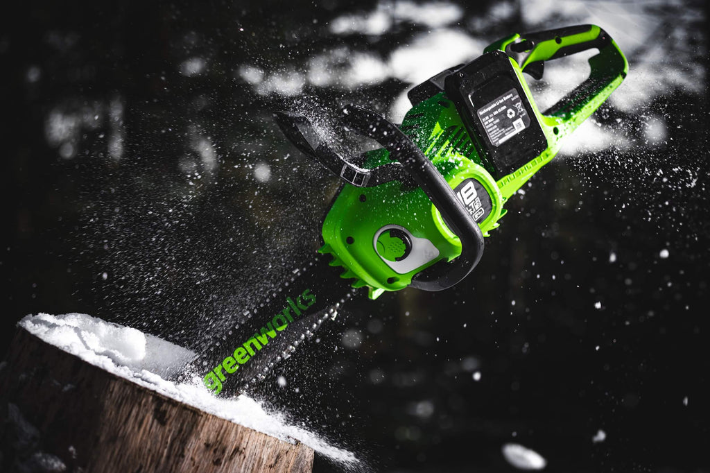 48V (2 x 24V) 36cm Cordless Brushless Chainsaw
