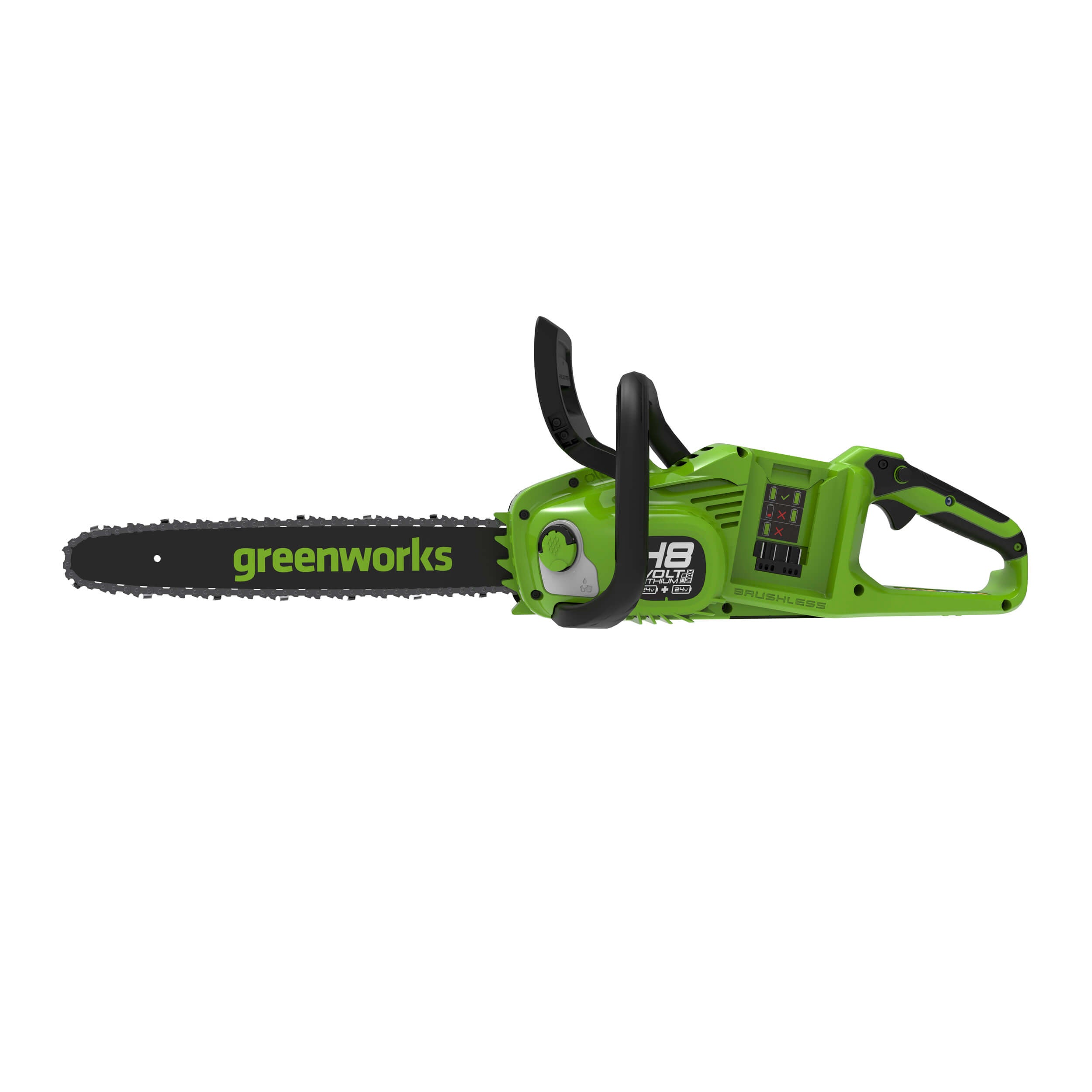 48V (2 x 24V) 36cm Cordless Brushless Chainsaw