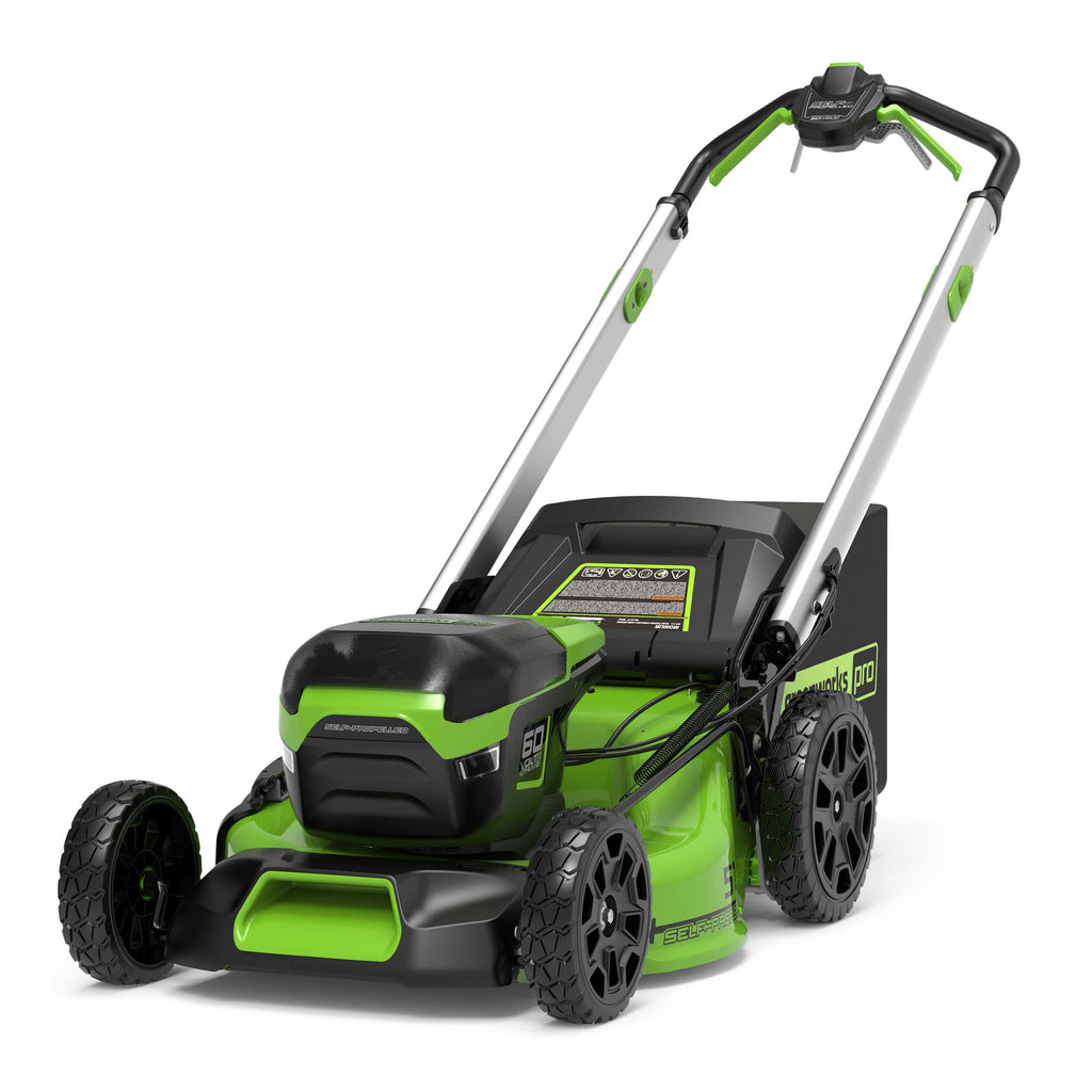 60V 51cm Self Propelled Lawn Mower with 4Ah battery and charger
