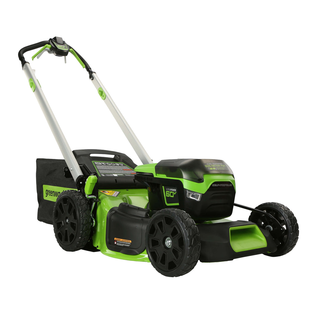 60V 51cm Self Propelled Lawn Mower with 4Ah battery and charger