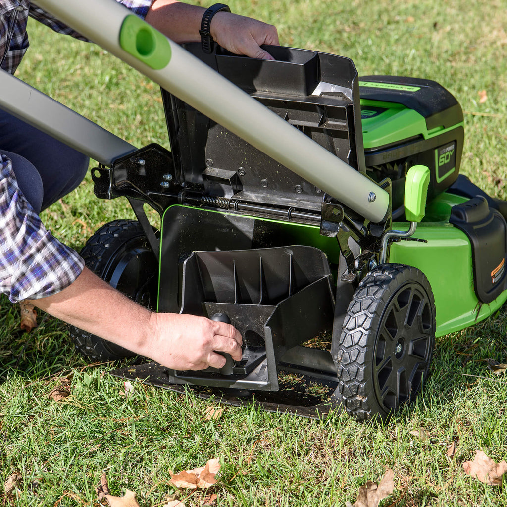 60V 51cm Self Propelled Lawn Mower with 4Ah battery and charger