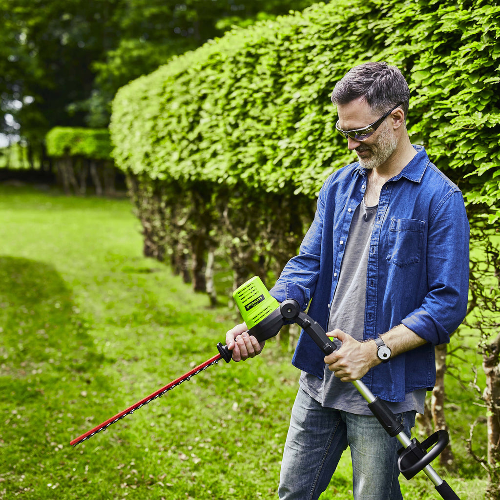 60V DigiPro 51cm (20") Long Reach Cordless Hedgetrimmer