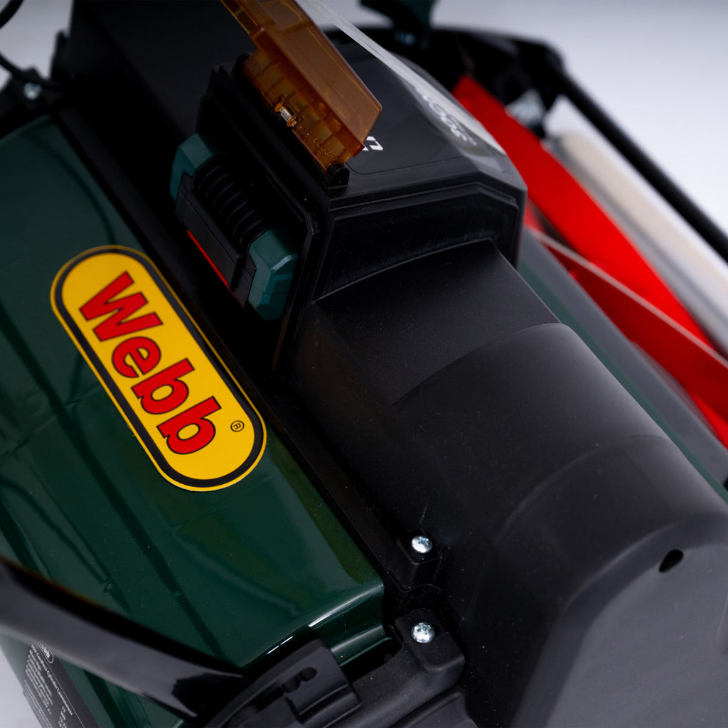 Webb 20V Cordless Cylinder Mower With 4ah Battery & Charger (NEW)