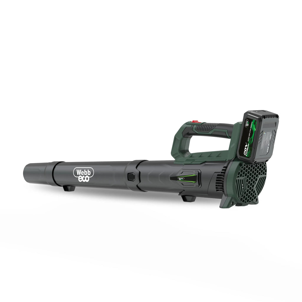 Webb 20v 160mph Cordless Axial Blower (4ah Battery & Charger)