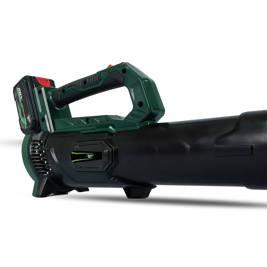 Webb 20v 160mph Cordless Axial Blower (4ah Battery & Charger)