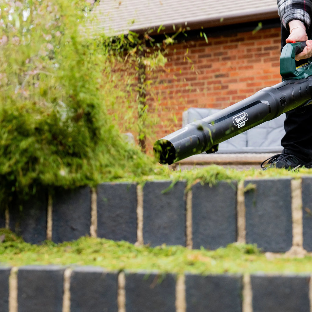 Webb 20v 160mph Cordless Axial Blower (4ah Battery & Charger)