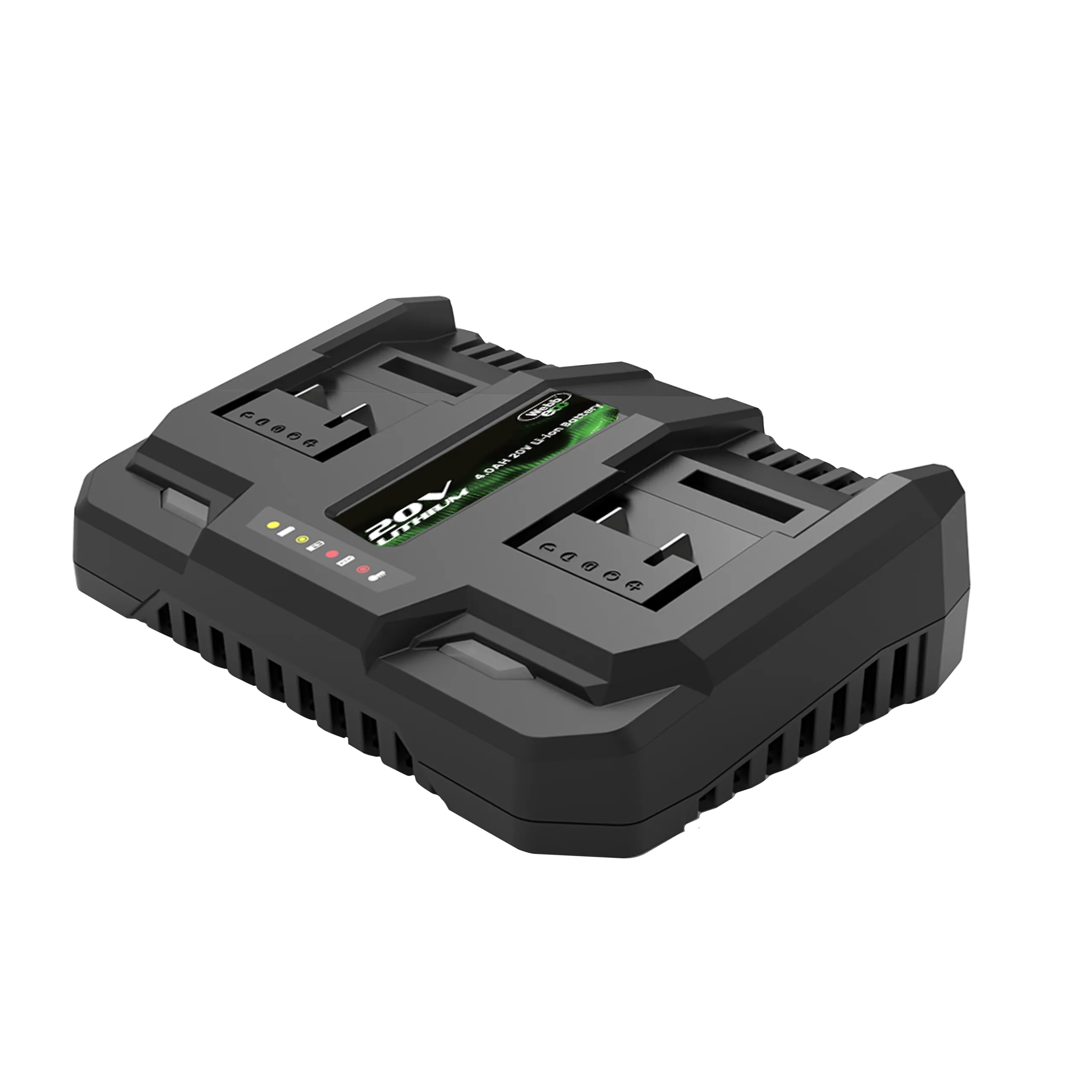 Webb 20V 2.4A Dual Port Charger 2Ah & 4AH