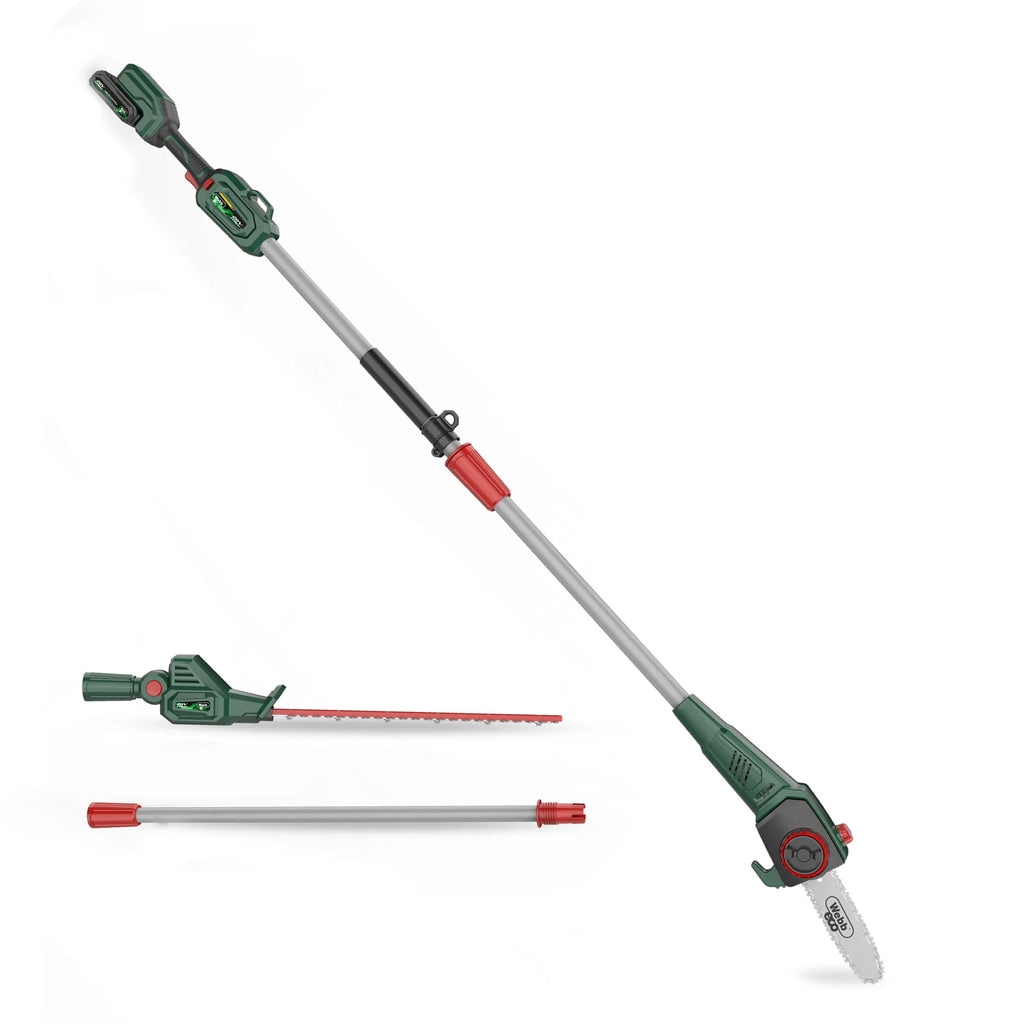 Webb 20V 50cm (20") Cordless Long Reach Hedge Trimmer & Pruner attachment (Tool Only)