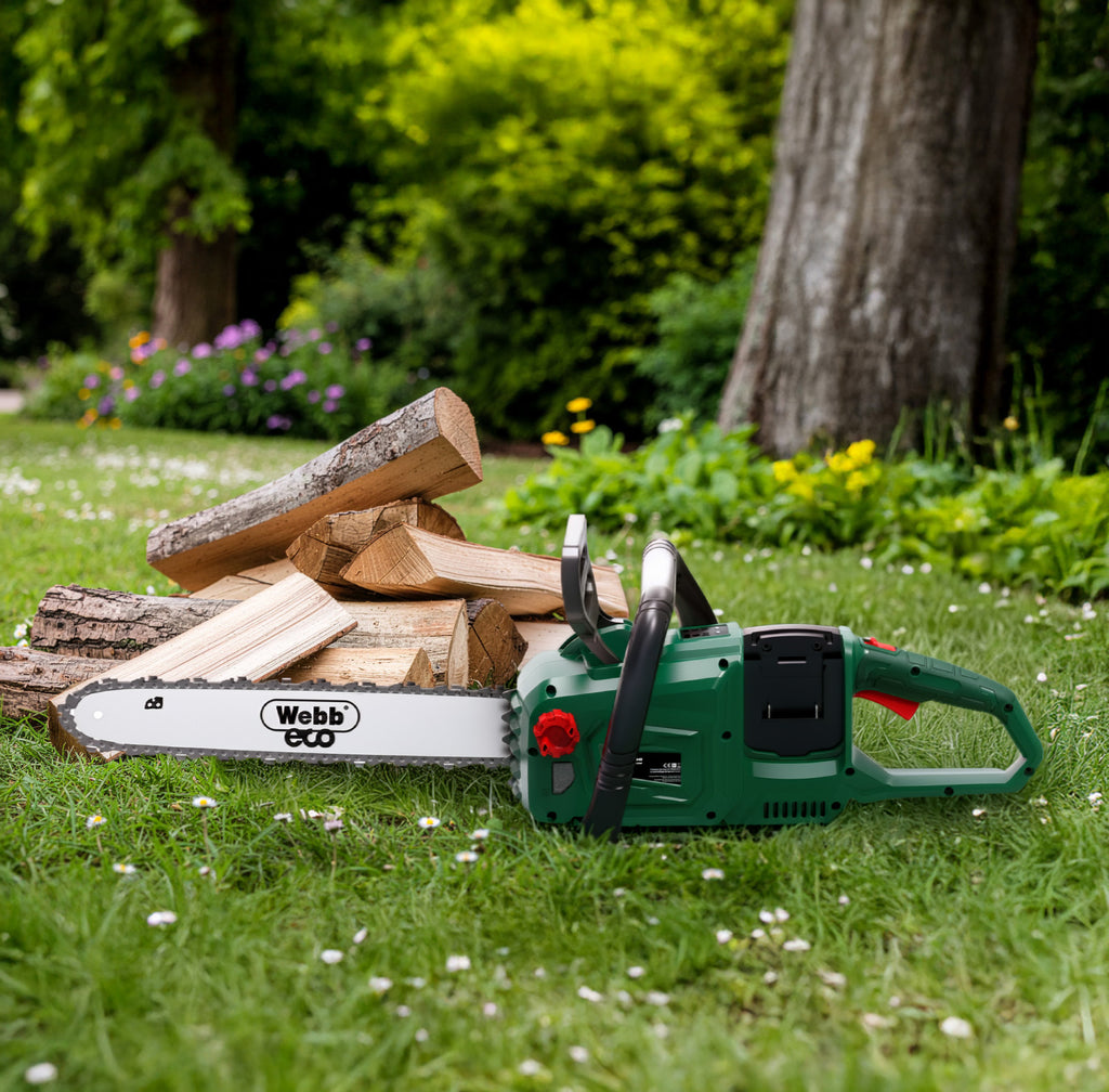 Webb 40V (2 x 20V) Cordless 40cm Brushless Chain Saw (Tool Only) (NEW)